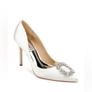 Badgley Mischka
Women's Cher Crystal Buckle Pumps